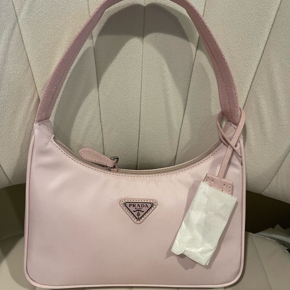 SOLD Spring/Summer bag! PRADA Re-Edition 2000 - Alanastro Pink -  BRAND NEW - Picture 11 of 13